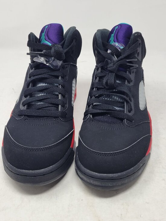 Air Jordan 5 Top 3 Black Fired Red Metallic Silver Grape BRED US 8 CZ1786 001 main image 14
